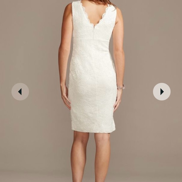 NWT David's Bridal Wedding Dress - Size 4 - Picture 3 of 3